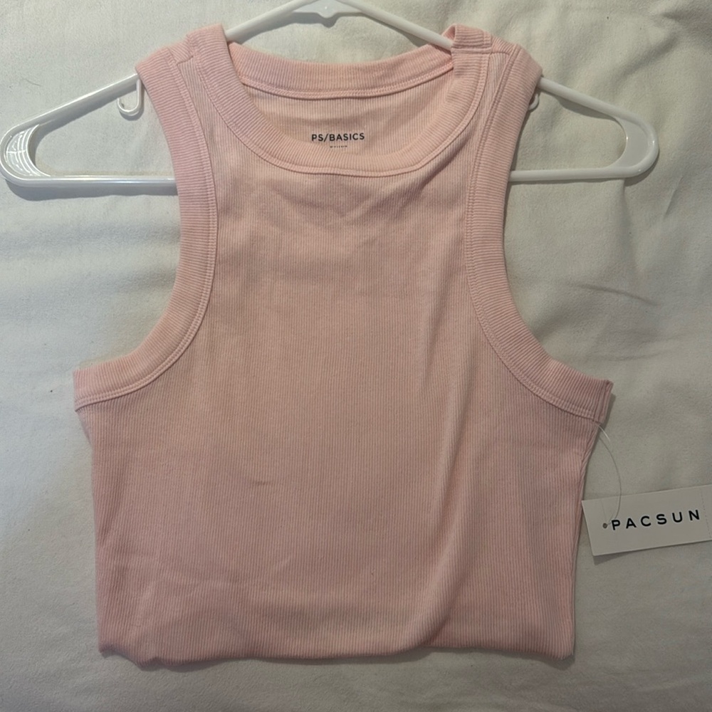 Light pink top